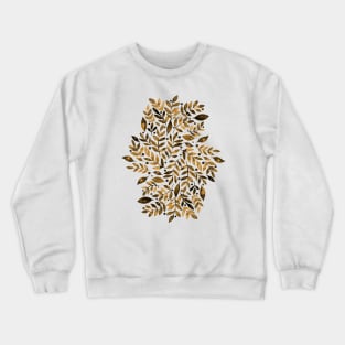 Seasonal branches and berries -  amber Crewneck Sweatshirt